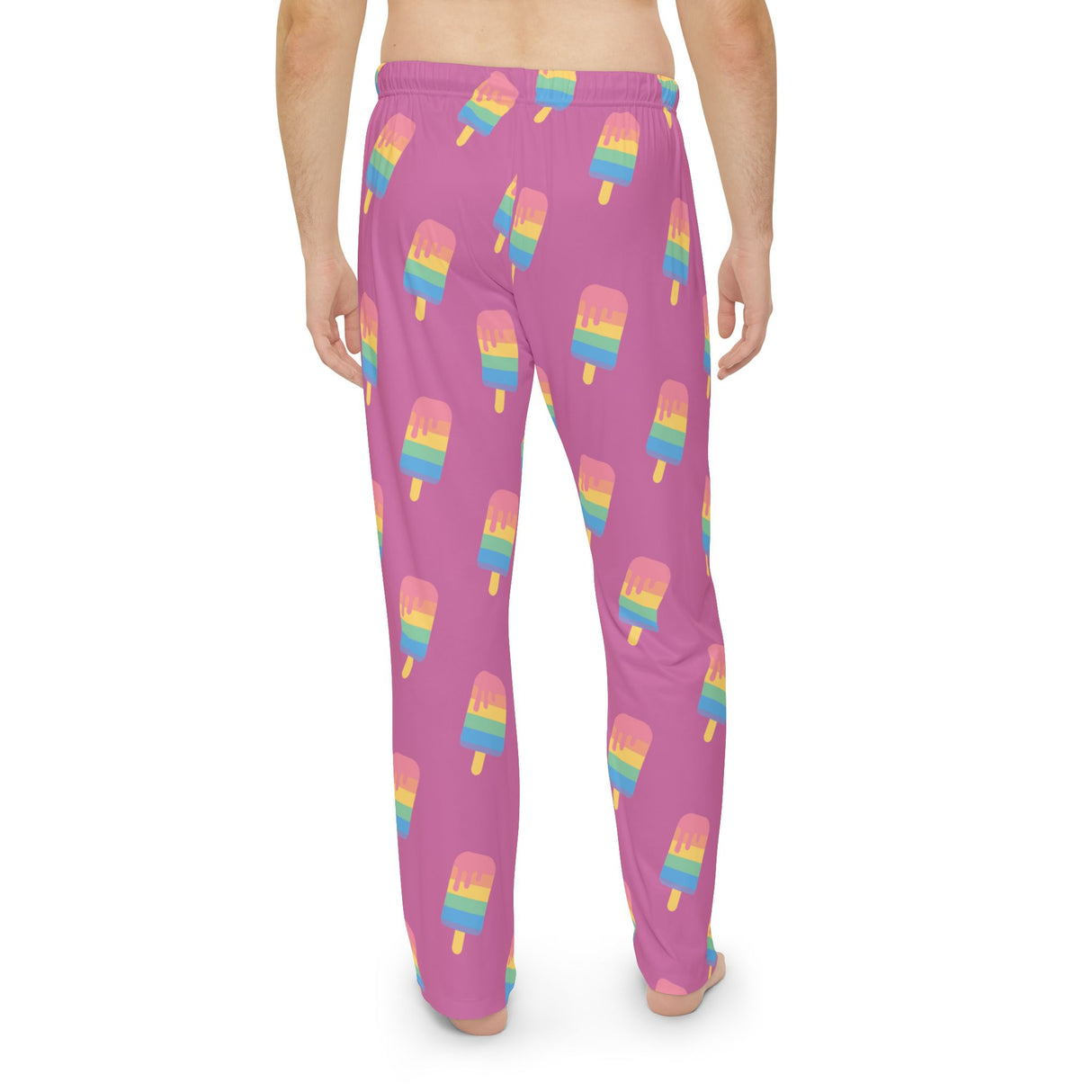 Pink Melting Point Men's Pajama Pants – Comfortable and Fun Loungewear for Summer Nights