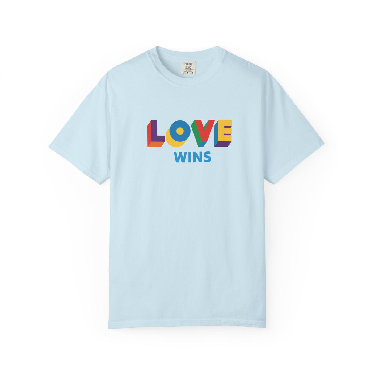 Love Wins Heavyweight Tee – Lived-In Feel, Loud Heart