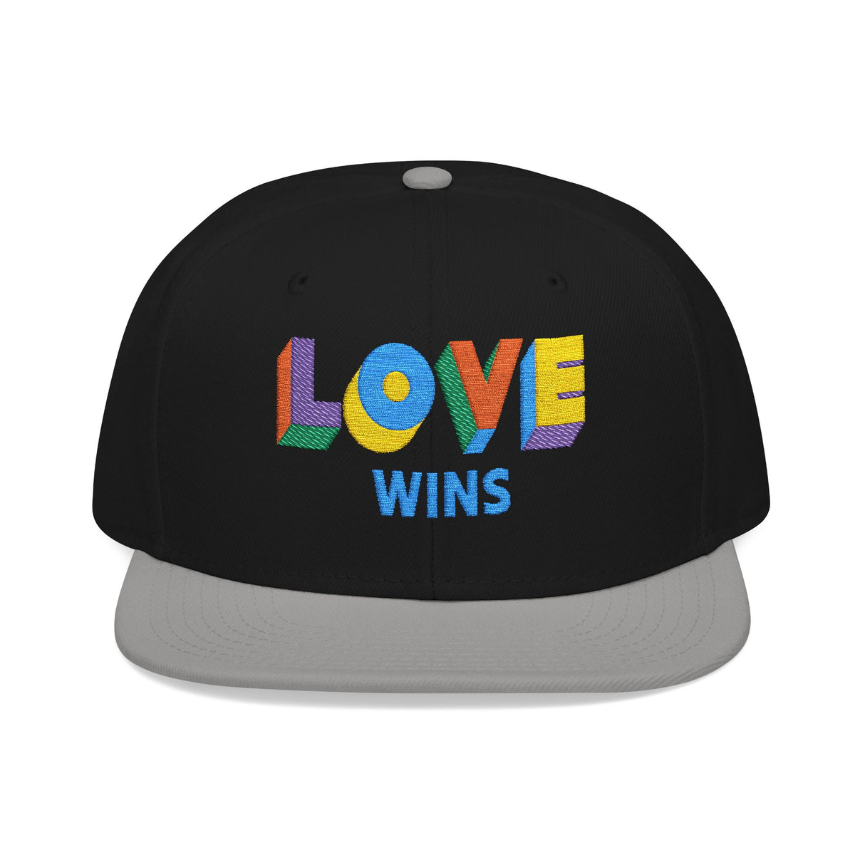 Love Wins Embroidered Hat – Bold Thread, Big Truth
