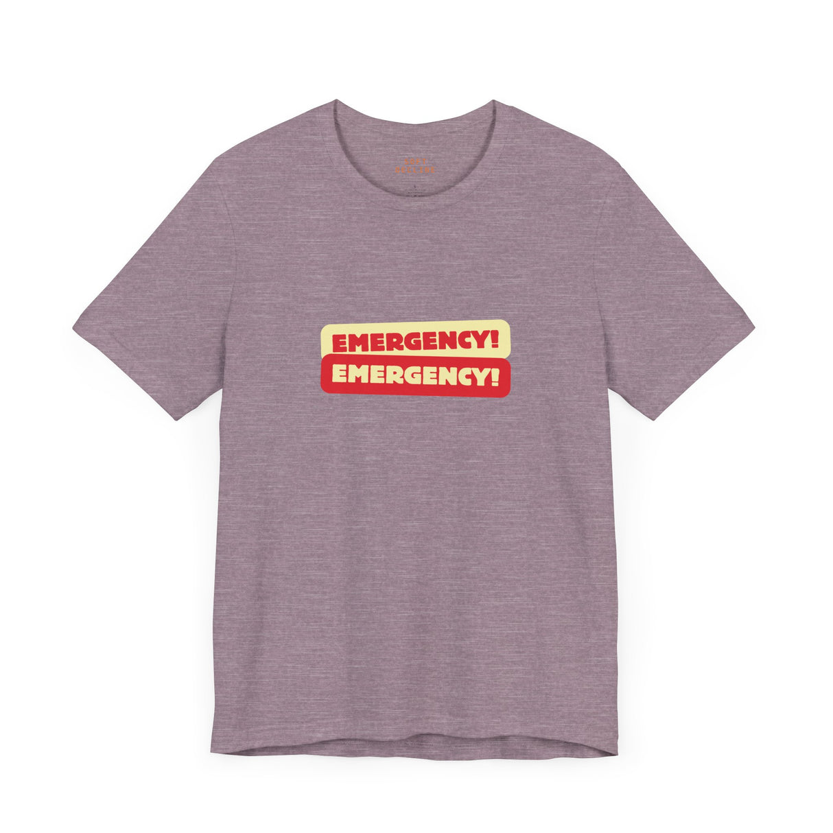 Emergency! Emergency! Lightweight Tee – Flash Warning, Soft Fit