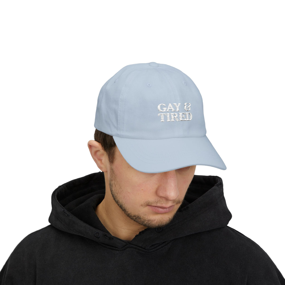 Gay & Tired Classic Dad Cap - Casual Adjustable Hat