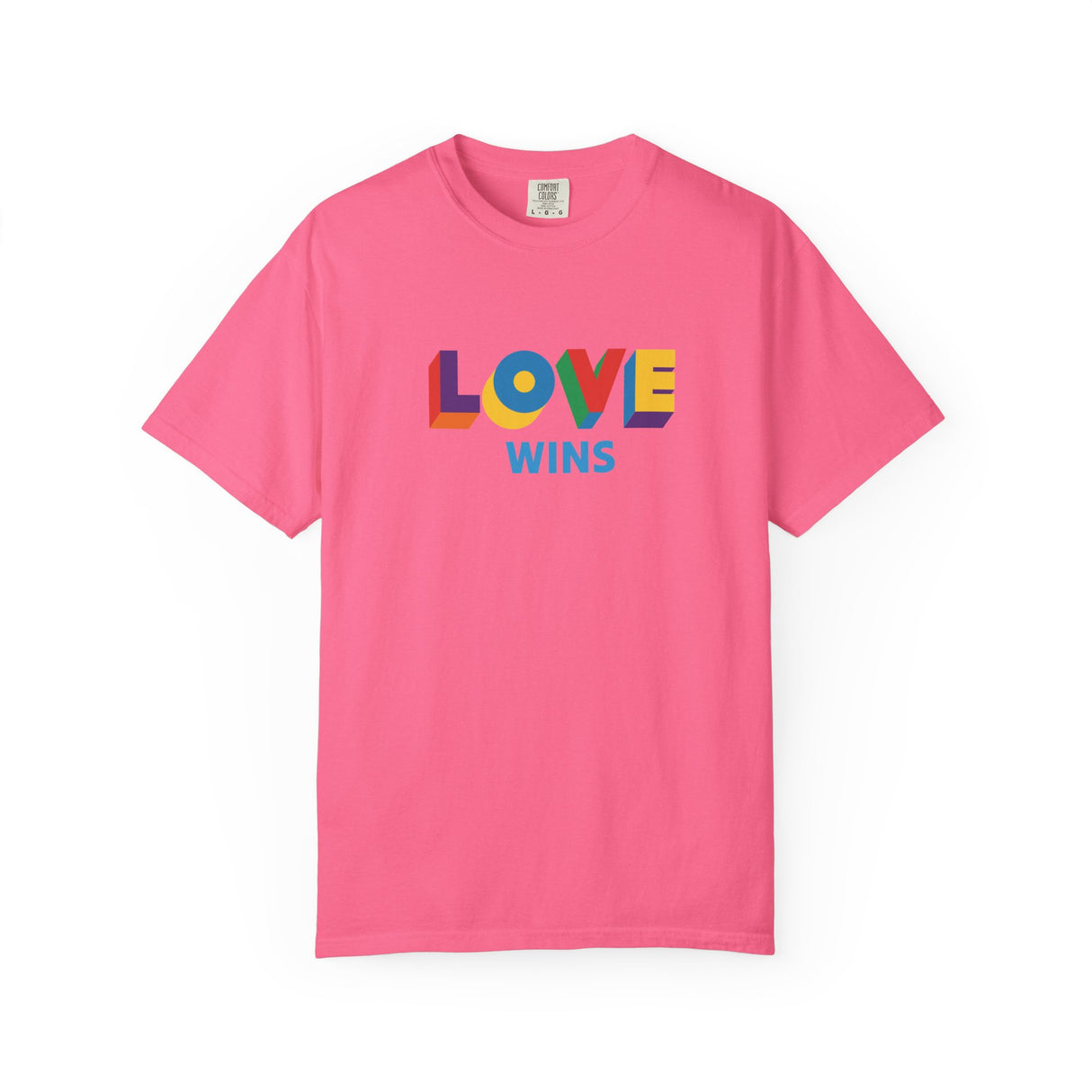 Love Wins Heavyweight Tee – Lived-In Feel, Loud Heart