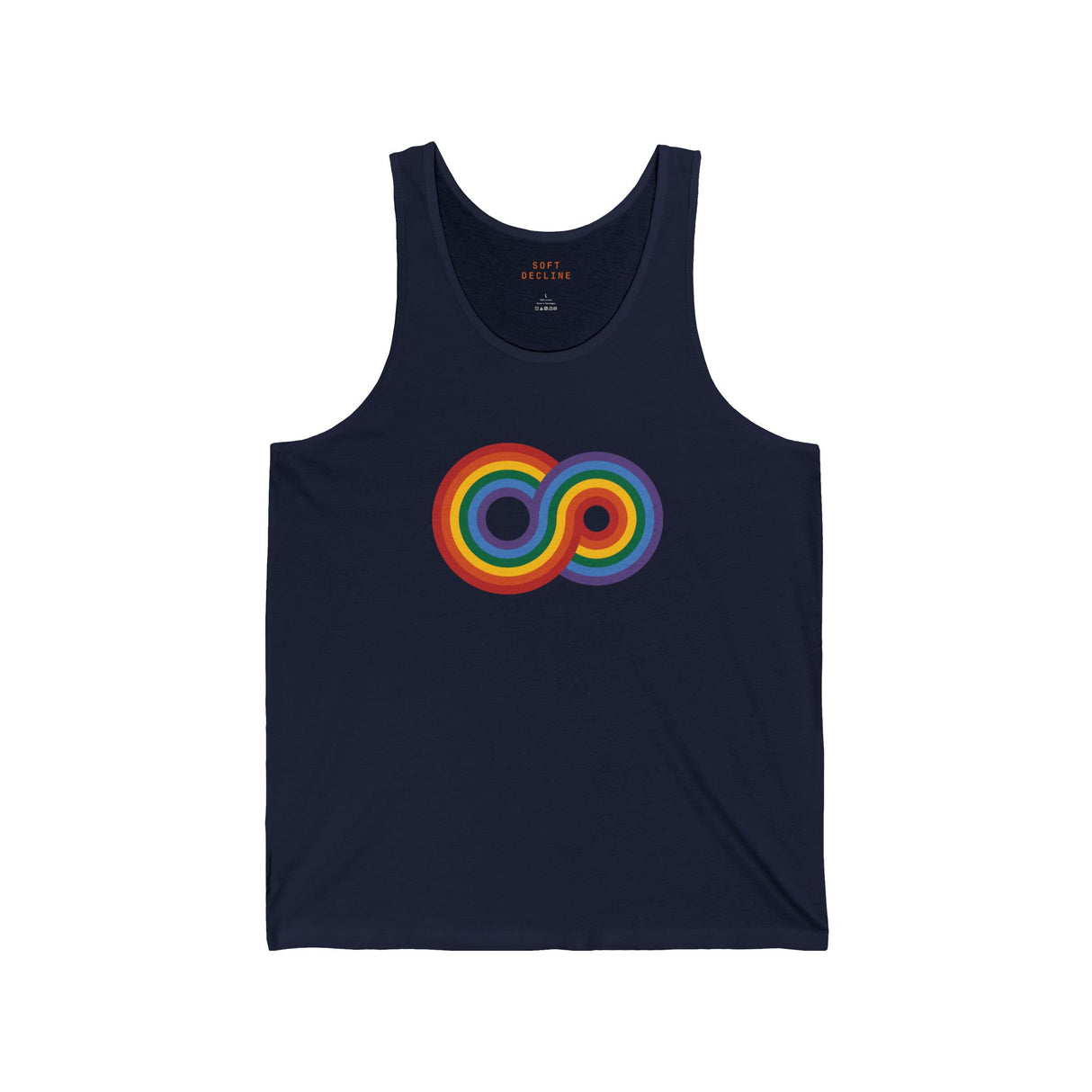 Gayfinity Rainbow Lightweight Tank – Easy Fit, Endless Pride