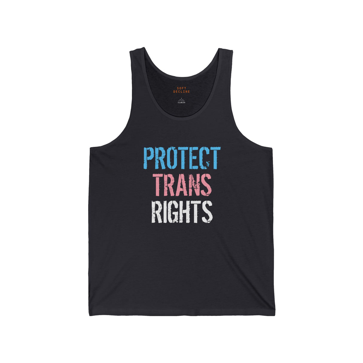 Protect Trans Rights 2025 Lightweight Tank – Bare Arms, Bold Stance