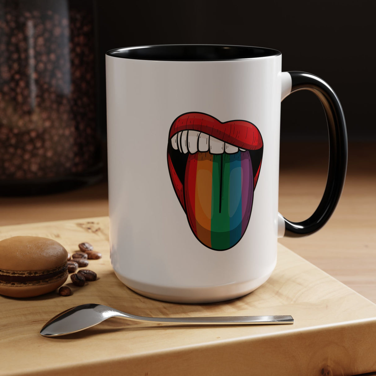 Rainbow Lick Coffee Mug - 11oz & 15oz Options