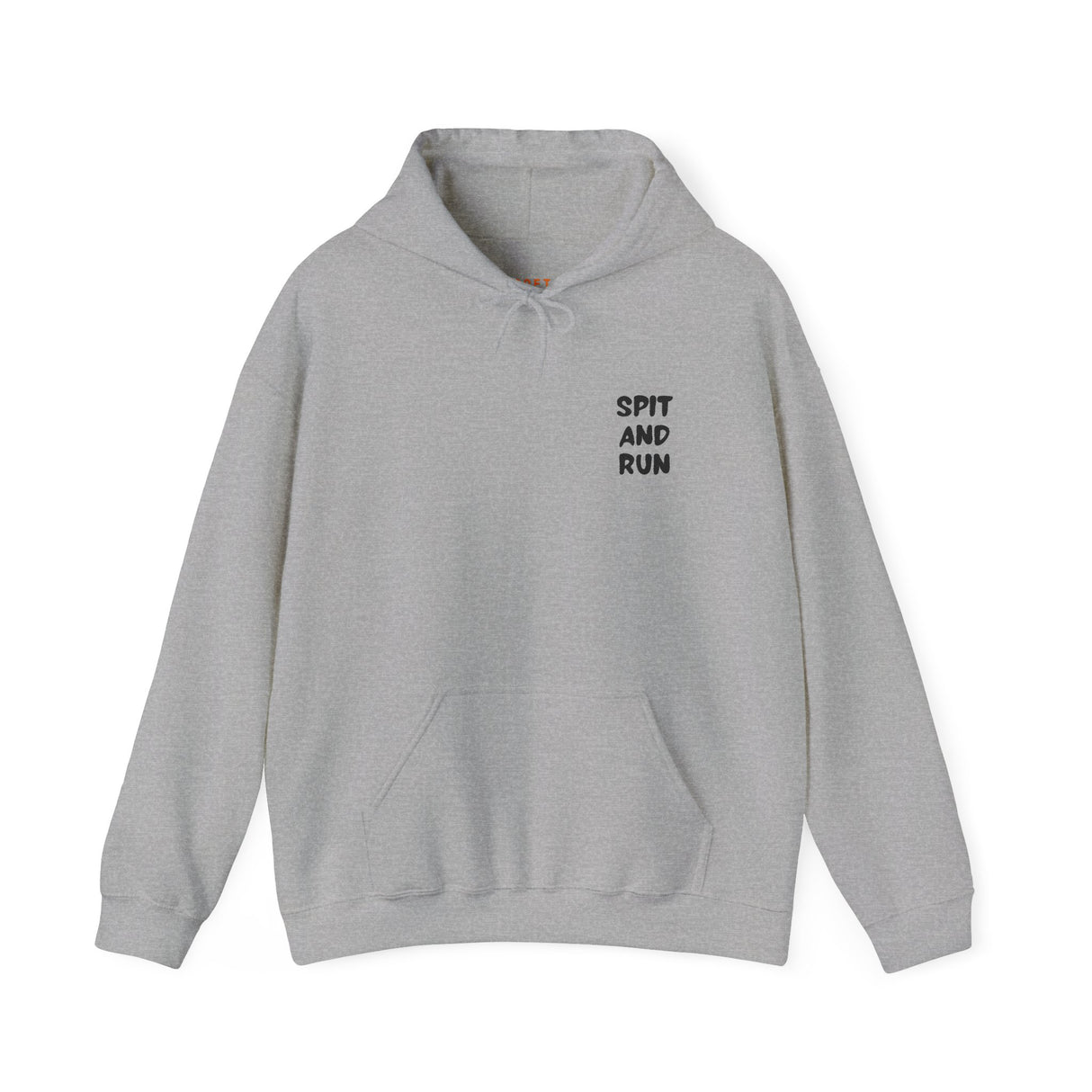 Spit and Run Hoodie – No Notes, No Apologies