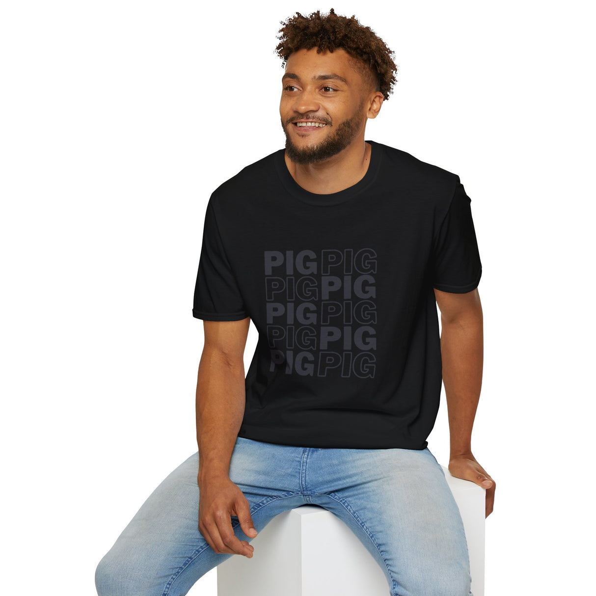 Pig Softstyle T-Shirt - Casual Comfort Tee for Everyday Wear