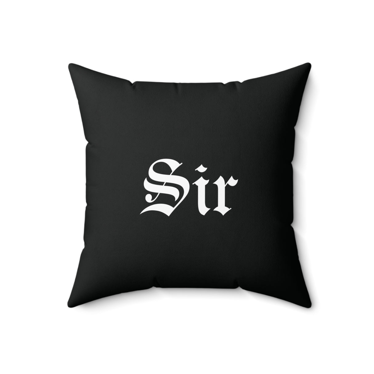 Sir Spun Polyester Square Pillow - Modern Decor for Stylish Spaces