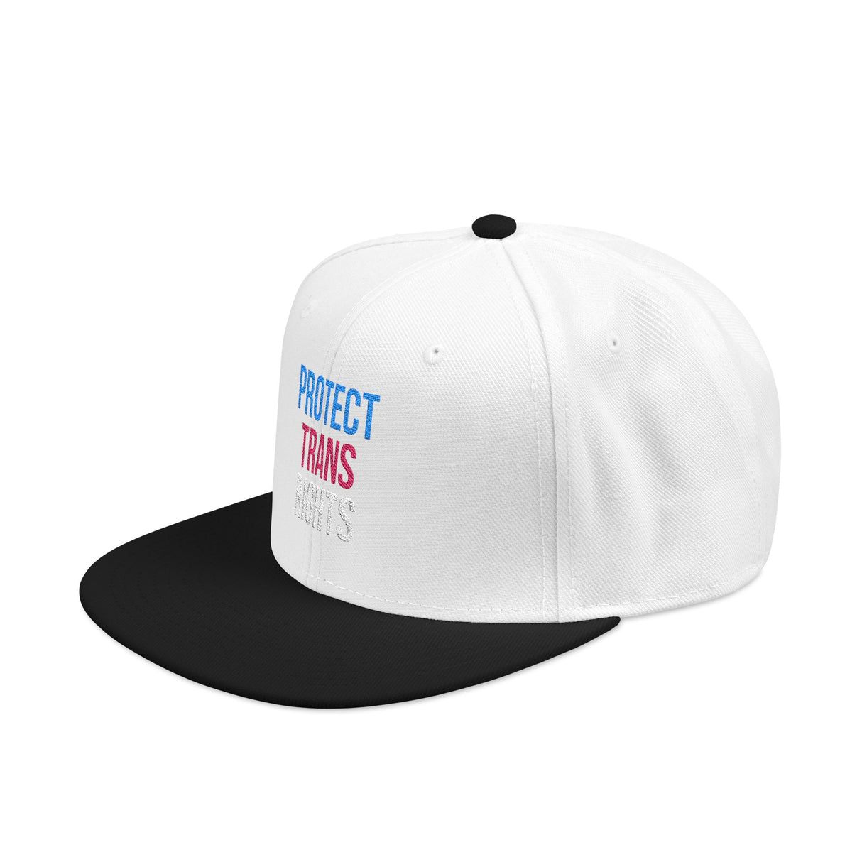 Protect Trans Rights 2025 Snapback Hat – Structured Fit, Unflinching Message