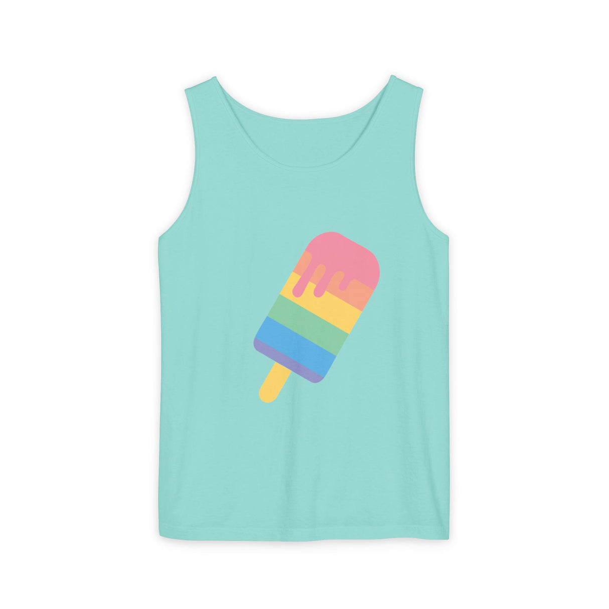 Melting Point Popsicle Unisex Tank Top - Summer Vibes