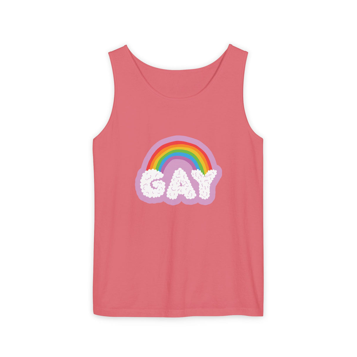 Gay Cloud Tank Top – Chill, Sunny, and Very Out