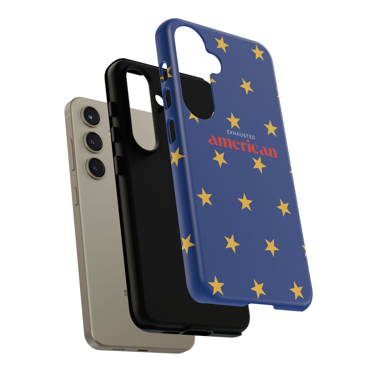Exhausted American Star Phone Case