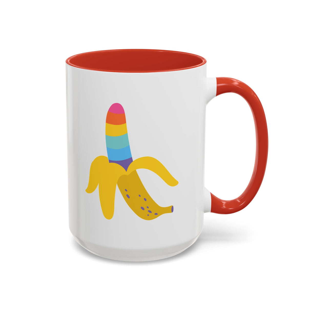 Rainbow Banana Coffee Mug - 11oz & 15oz Options