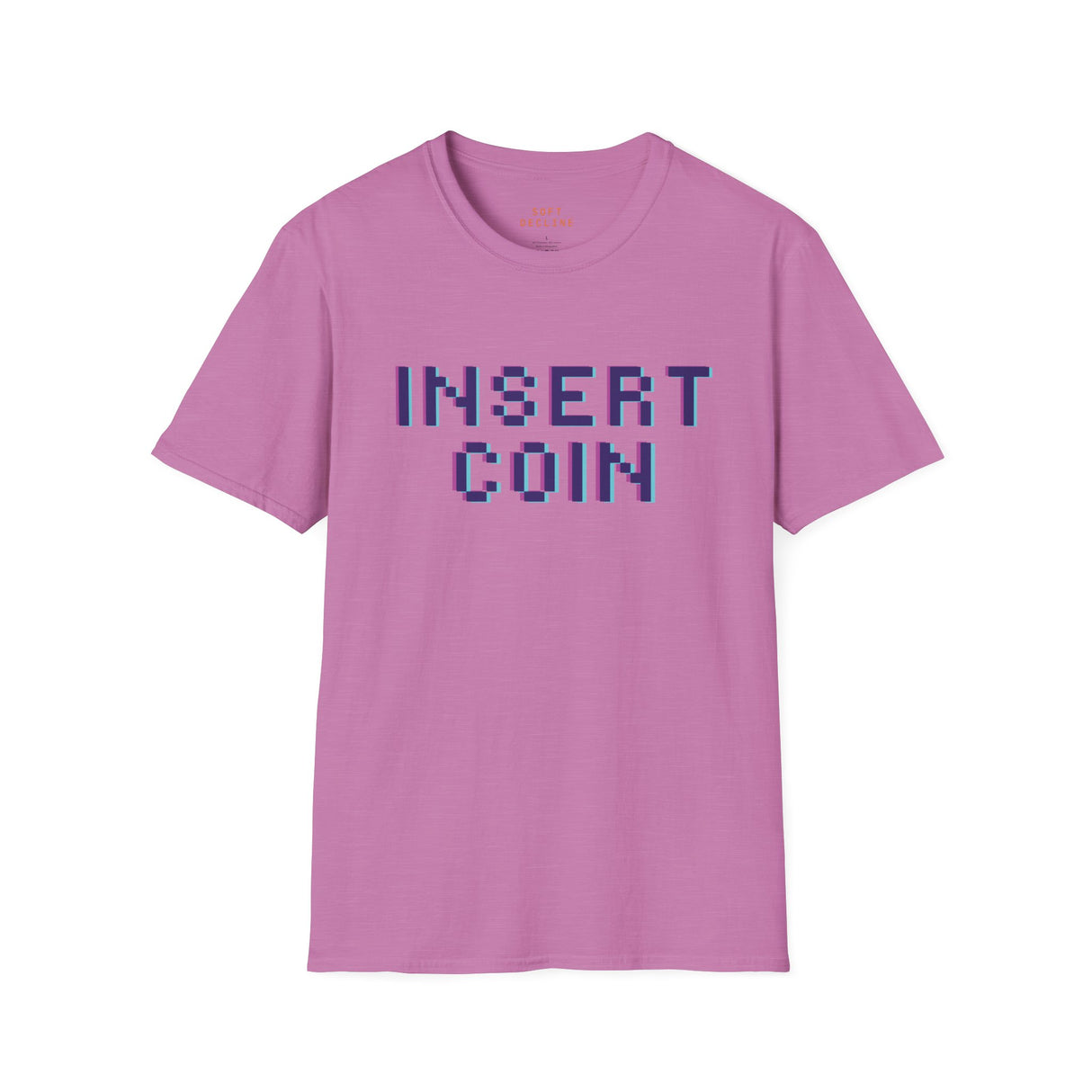 Insert Coin Unisex Softstyle T-Shirt - Casual Comfort Tee for Everyday Wear