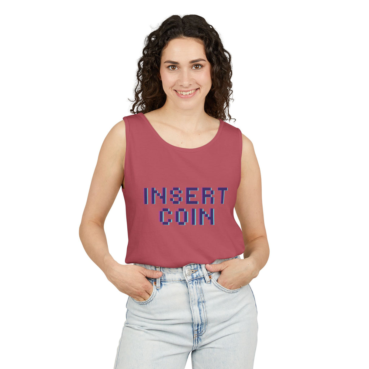 Insert Coin Unisex Tank Top - Summer Vibes