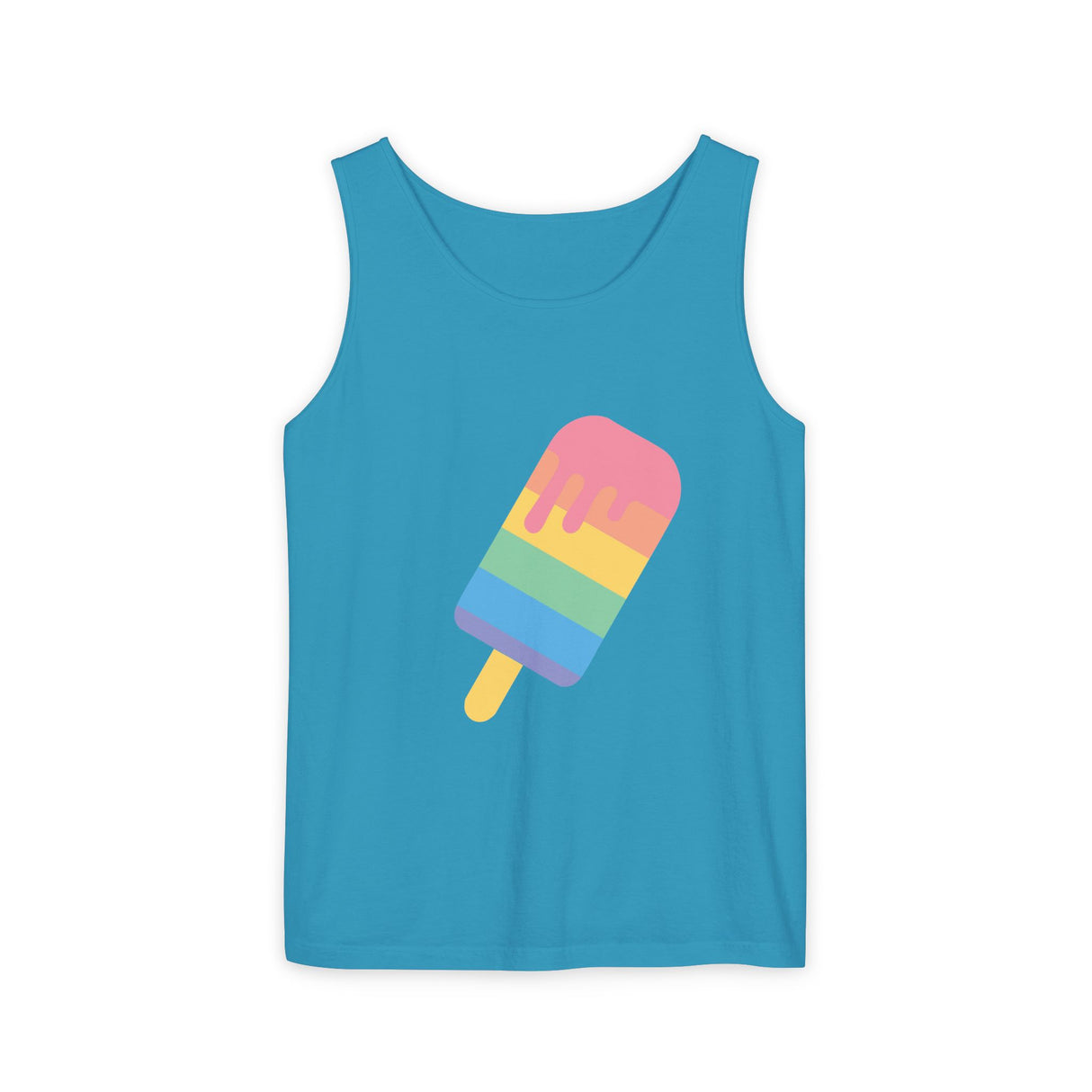 Melting Point Popsicle Unisex Tank Top - Summer Vibes