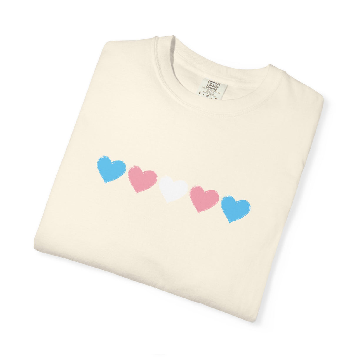 Trans Pride Heavyweight Tee – Soft Structure, Bold Heart