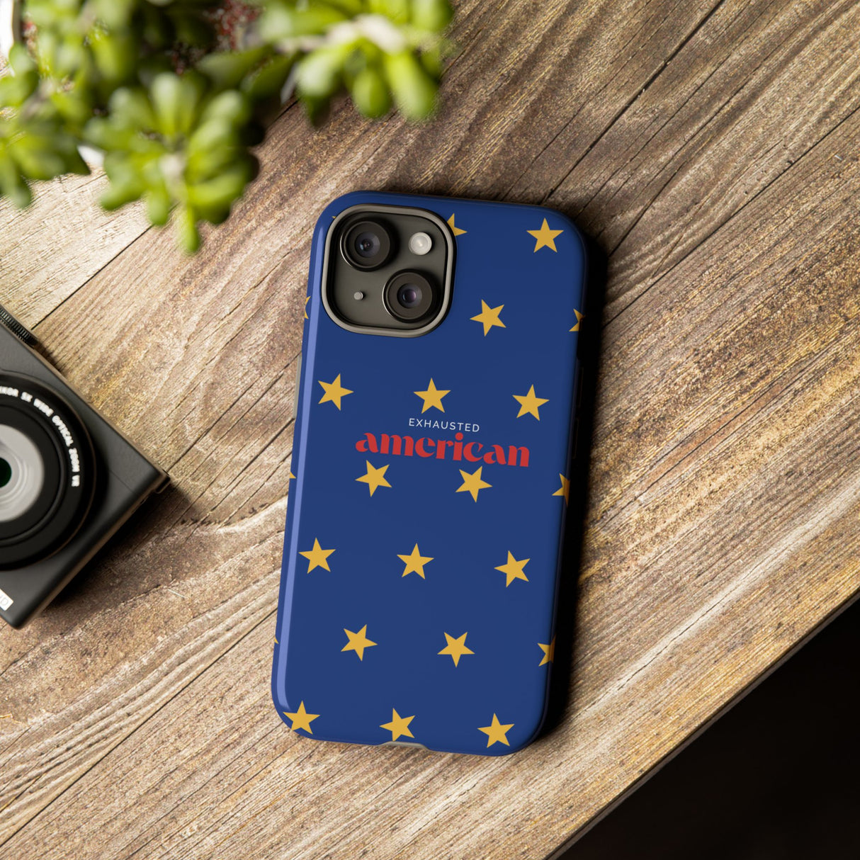 Exhausted American Star Phone Case
