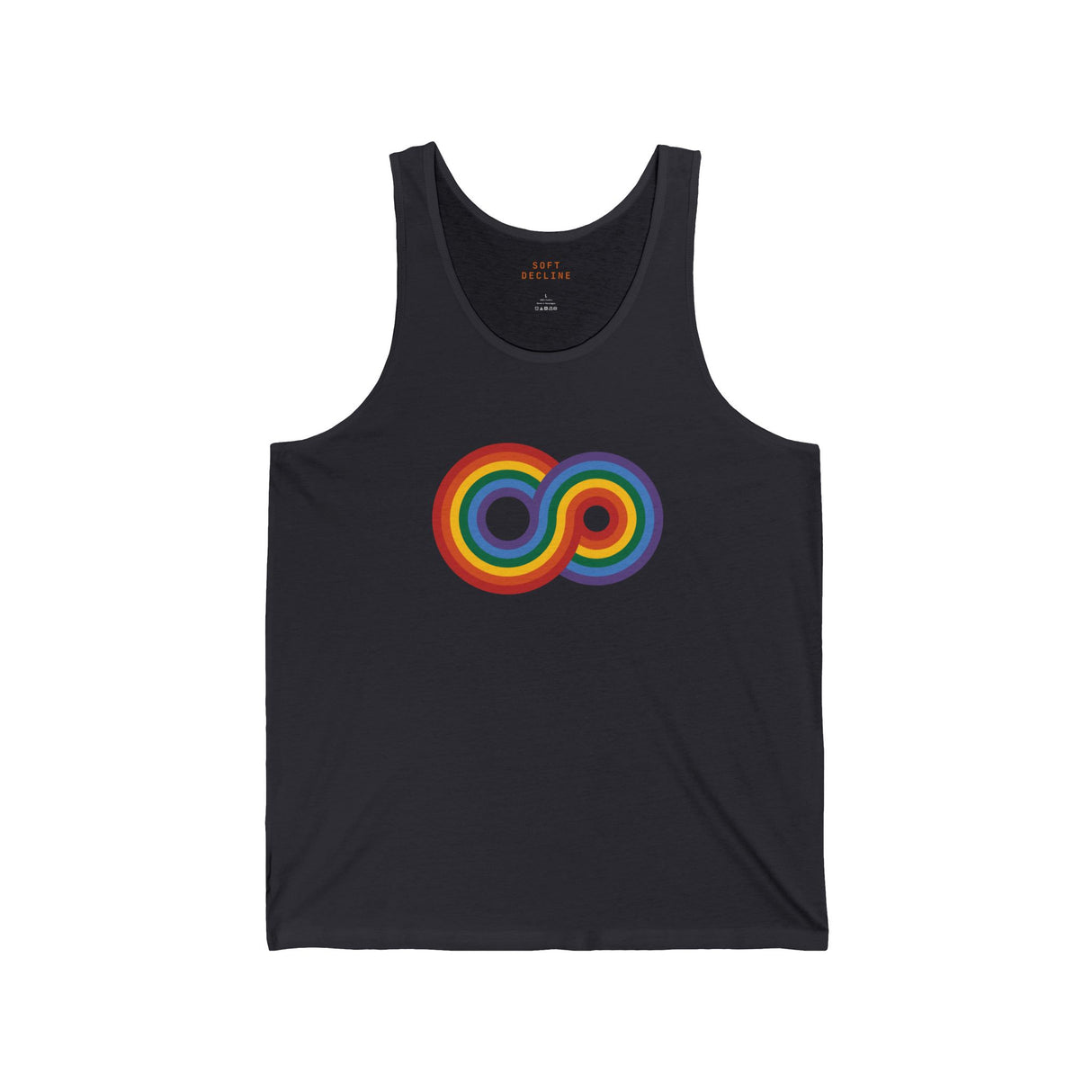 Gayfinity Rainbow Lightweight Tank – Easy Fit, Endless Pride