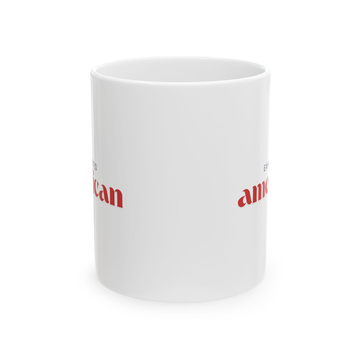 Exhausted American Ceramic Mug