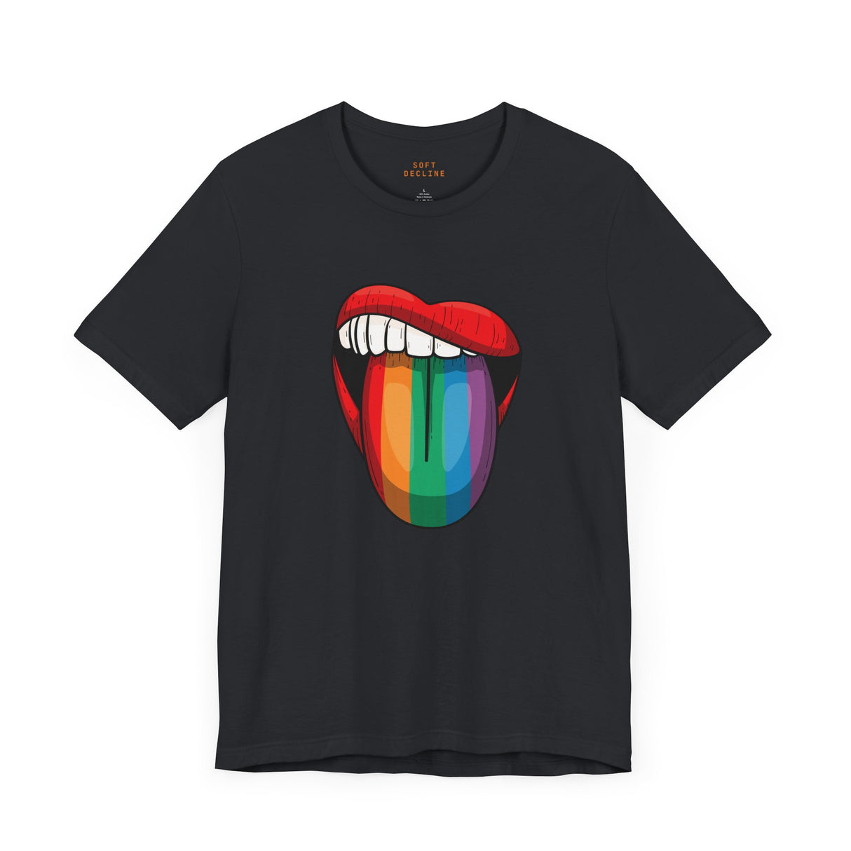 Rainbow Lick Icon Jersey Tee