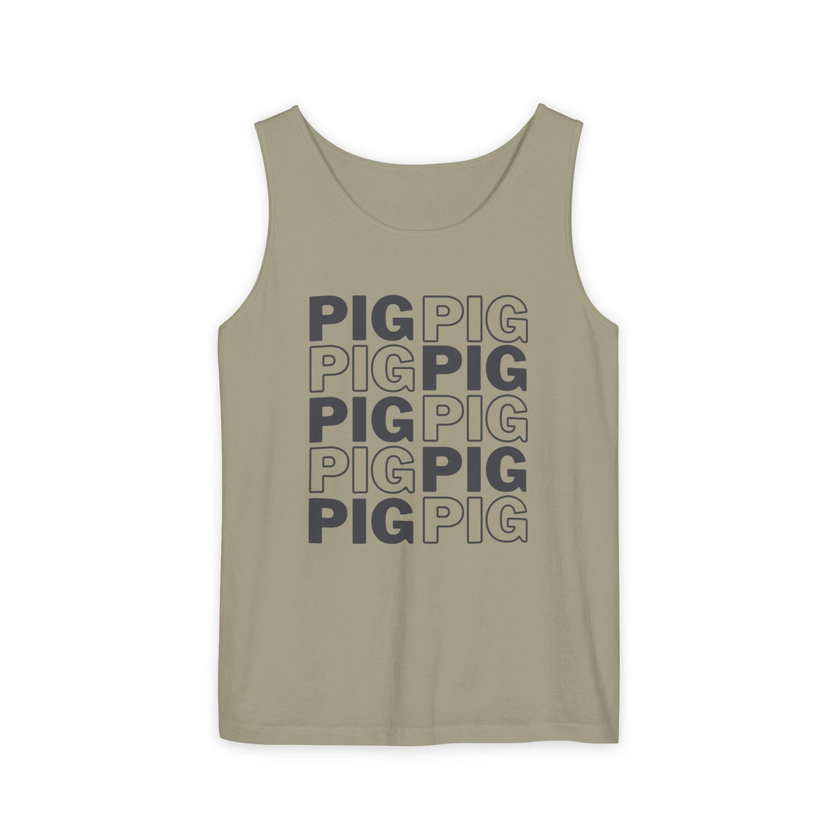 Pig Pattern Tank Top