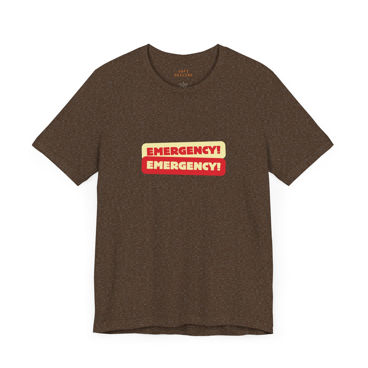 Emergency! Emergency! Lightweight Tee – Flash Warning, Soft Fit