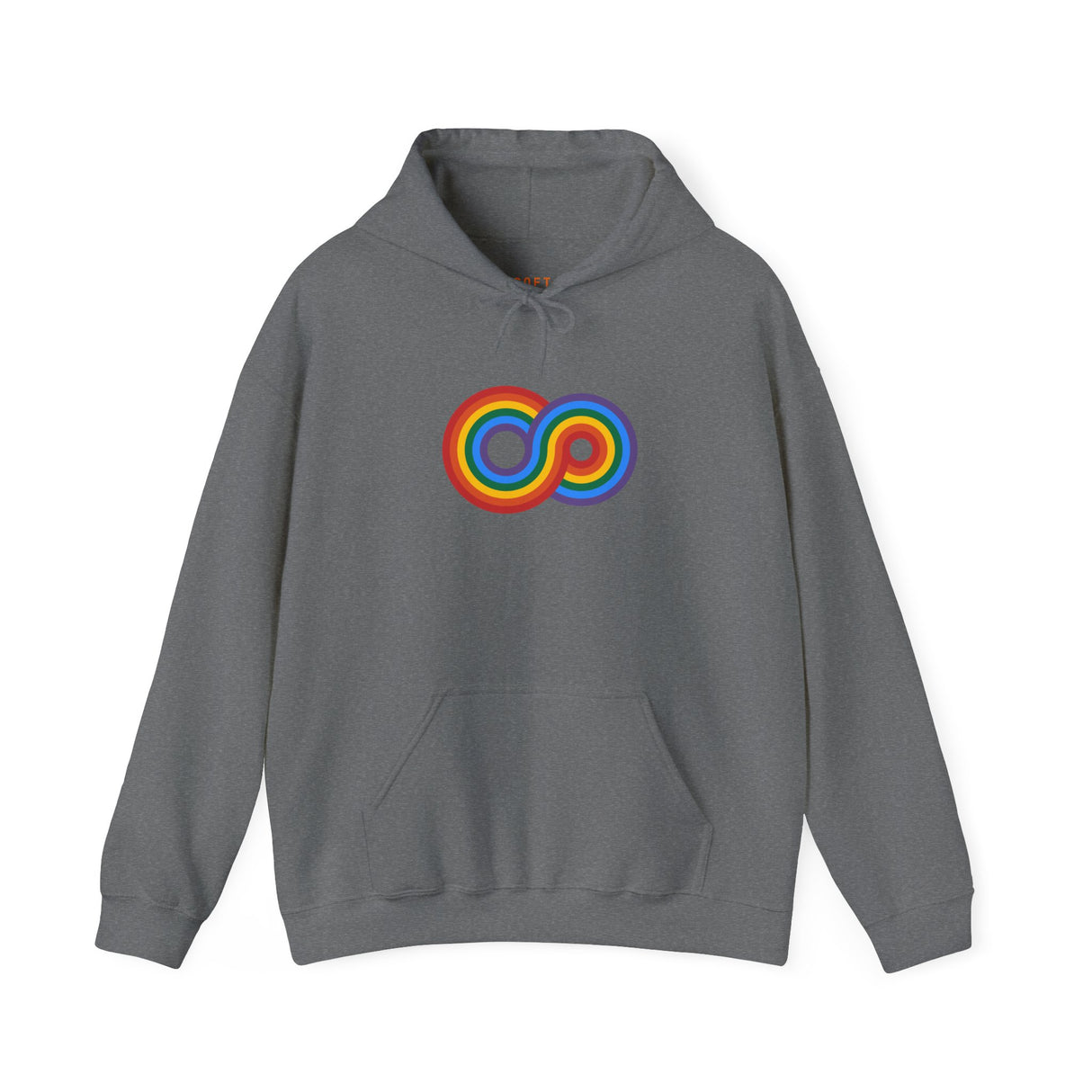 Gayfinity Rainbow Medium Weight Hoodie – Everyday Soft, Endlessly Proud