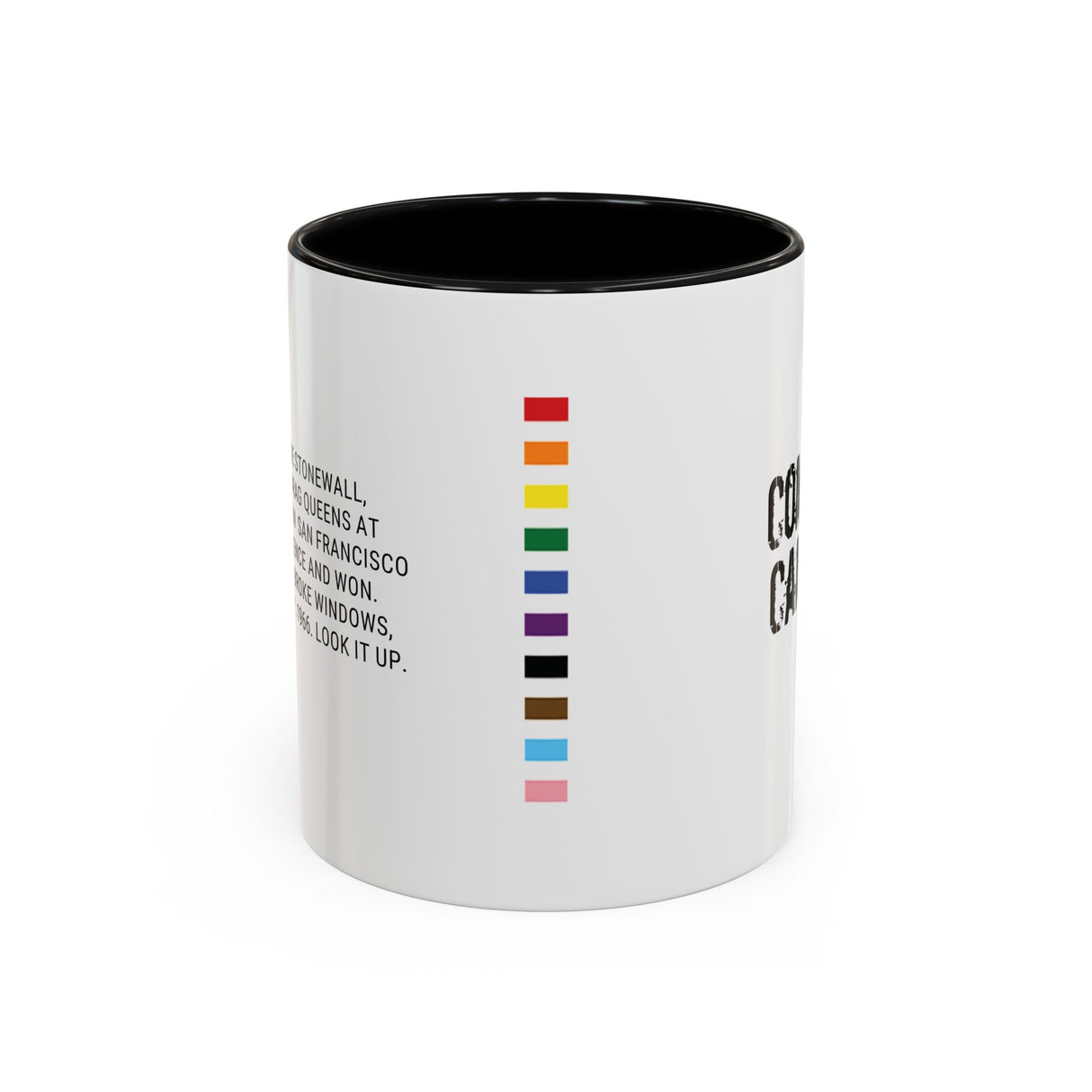 Compton’s 1966 Accent Mug – Sip in Defiance