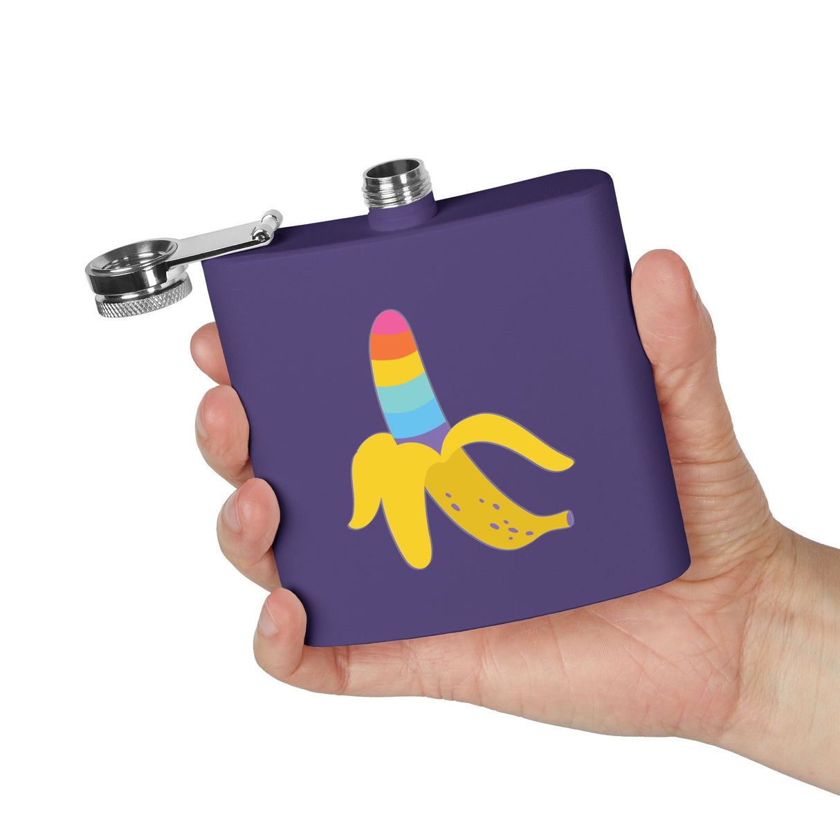 Banana Rainbow Stainless Steel Flask