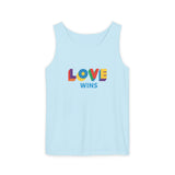 Love Wins Heavyweight Tank – Washed Soft, Worn Proud