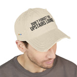 Don’t Forget the Upstairs Lounge Distressed Dad Hat – Grief, Stitched Quietly