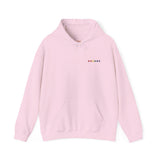 Rainbow Flowers Hoodie – Soft Bloom, Strong Energy