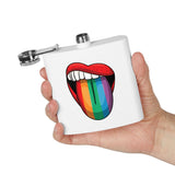 Rainbow Lick Stainless Steel Flask