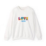 Love Wins Medium Weight Sweatshirt – Soft Feel, Solid Message