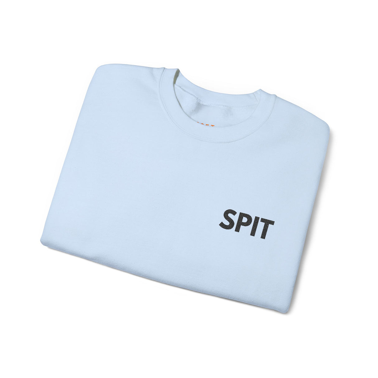 Spit Embroidered Unisex Crewneck Sweatshirt
