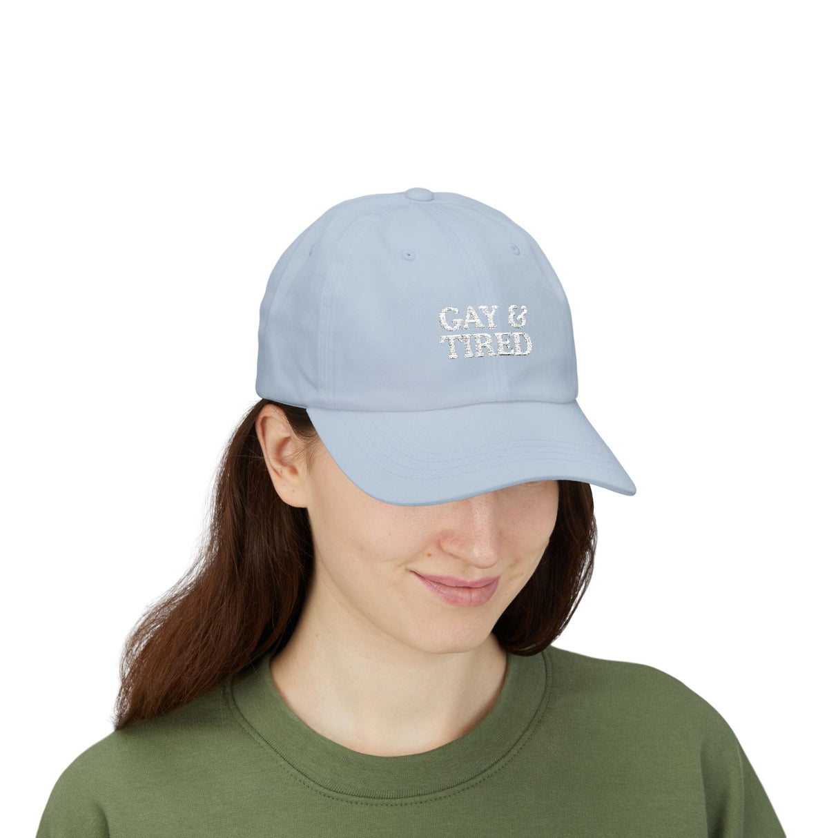 Gay & Tired Classic Dad Cap - Casual Adjustable Hat