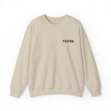 Faster Embroidered Sweatshirt – Soft, Bold, and Slightly Unhinged