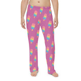 Pink Melting Point Men's Pajama Pants – Comfortable and Fun Loungewear for Summer Nights