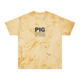 Pig Pattern Color Blast T-Shirt - Vibrant Pig Print Tees for Fun-Loving Individuals