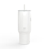 Gay & Tired Engraved Insulated Tumbler - 40oz Sir Travel Mug