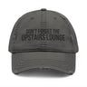 Don’t Forget the Upstairs Lounge Distressed Dad Hat – Grief, Stitched Quietly