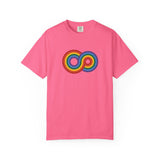 Gayfinity Rainbow Heavyweight Tee – Washed Look, Limitless Pride