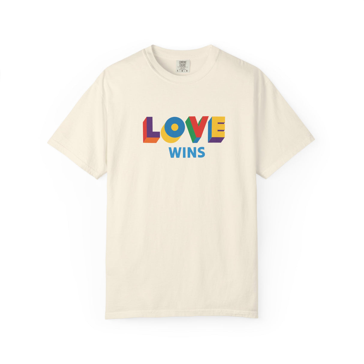 Love Wins Heavyweight Tee – Lived-In Feel, Loud Heart