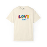 Love Wins Heavyweight Tee – Lived-In Feel, Loud Heart