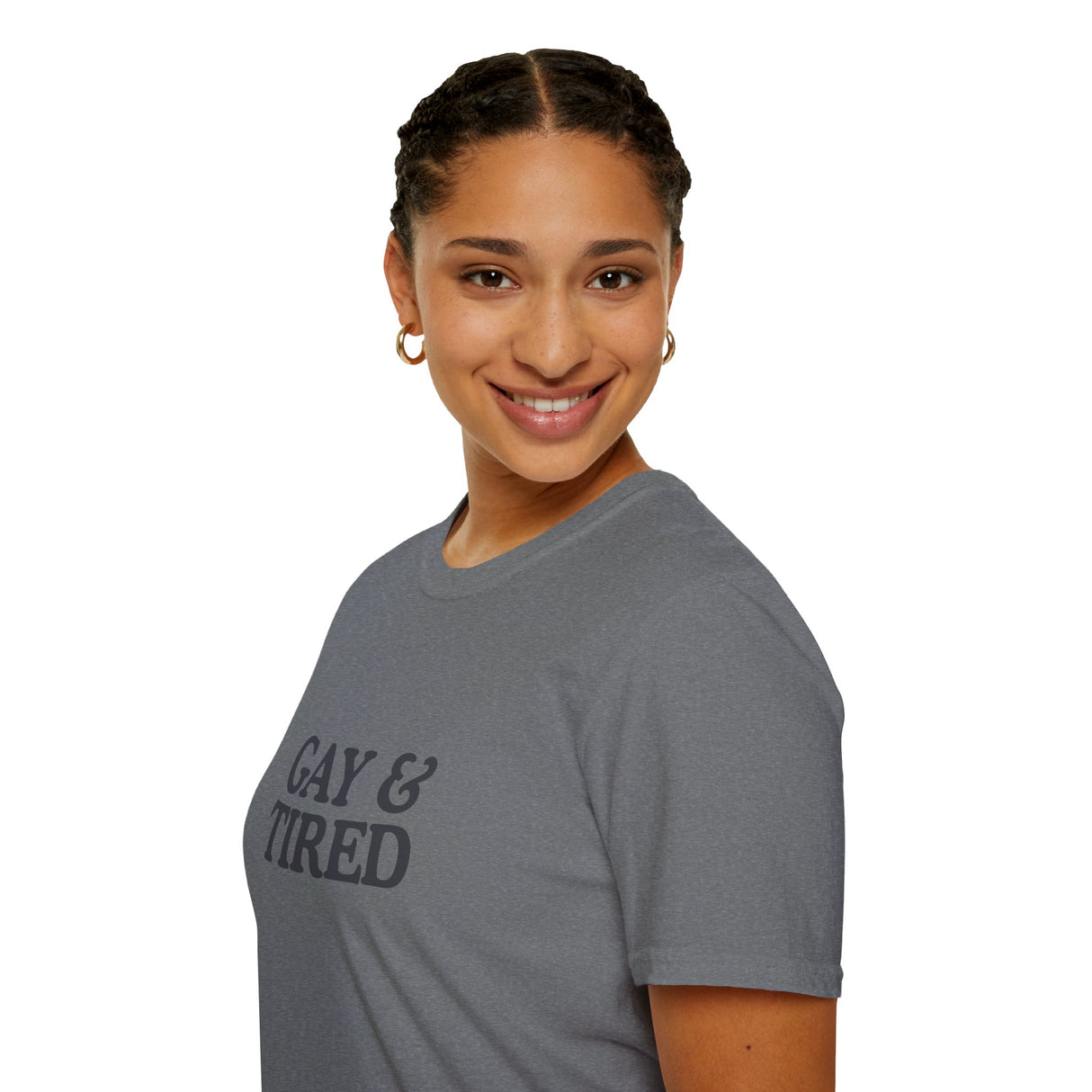Gay & Tired Softstyle T-Shirt - Casual Comfort Tee for Everyday Wear