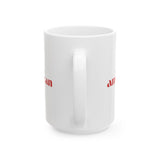 Exhausted American Ceramic Mug