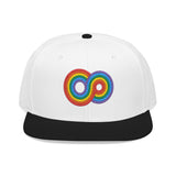 Gayfinity Rainbow Snapback – Structured Style, Infinite Pride