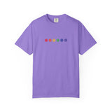 Rainbow Flowers Tee – Washed-In Comfort, Worn-With Pride