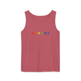 Rainbow Flowers Tee – Faded Florals, Loud Pride